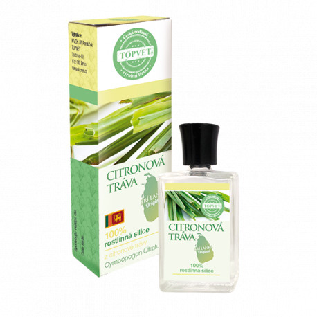 Citronová tráva - 100% silice 10ml Topvet